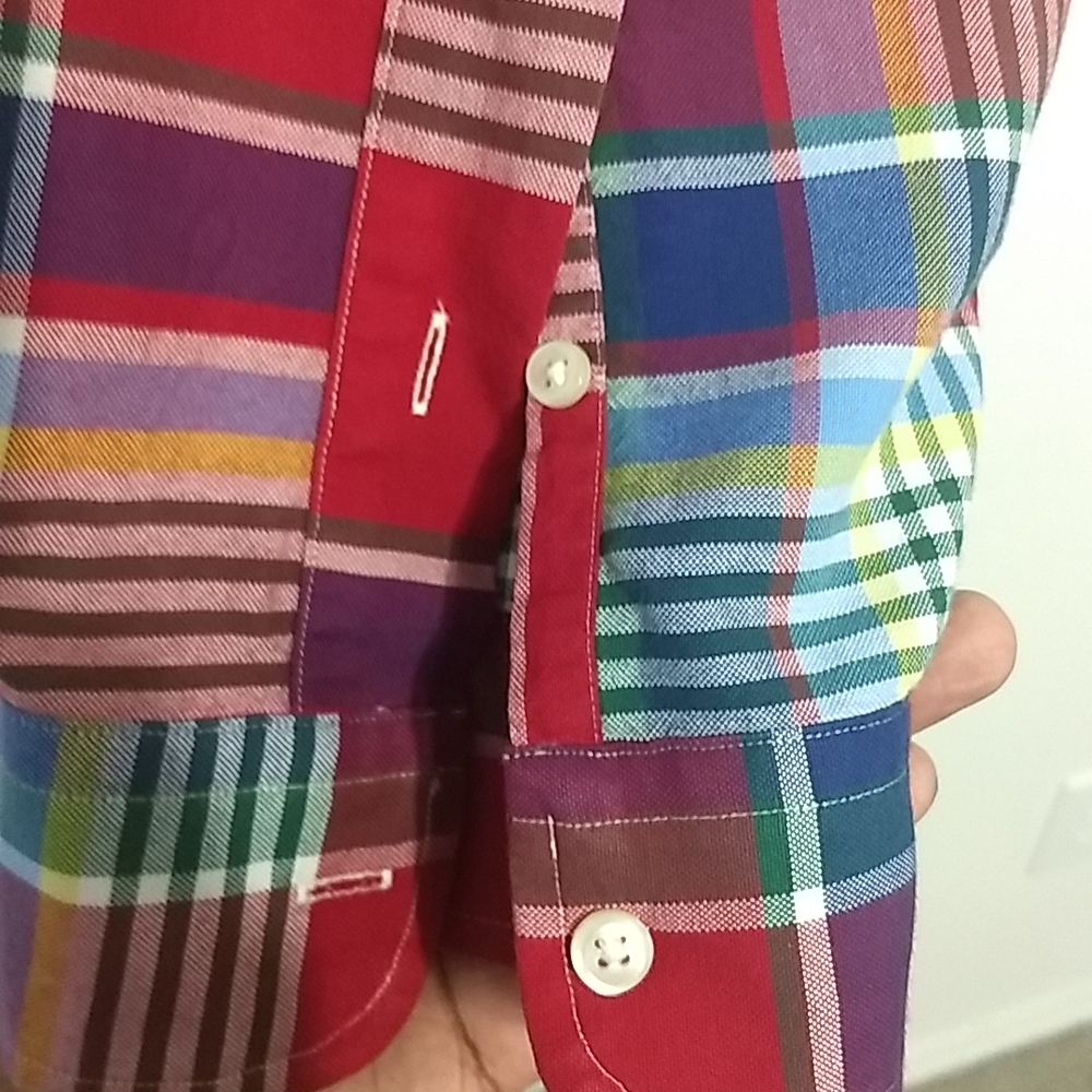 Ralph Lauren 3xb multi color long sleeve - Picture 3 of 10